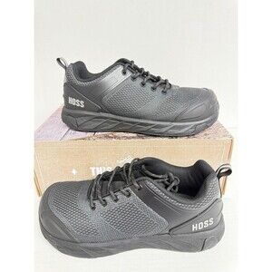 -1446 Hoss Buster Low Black Extra Wide-US 10.5 Mens